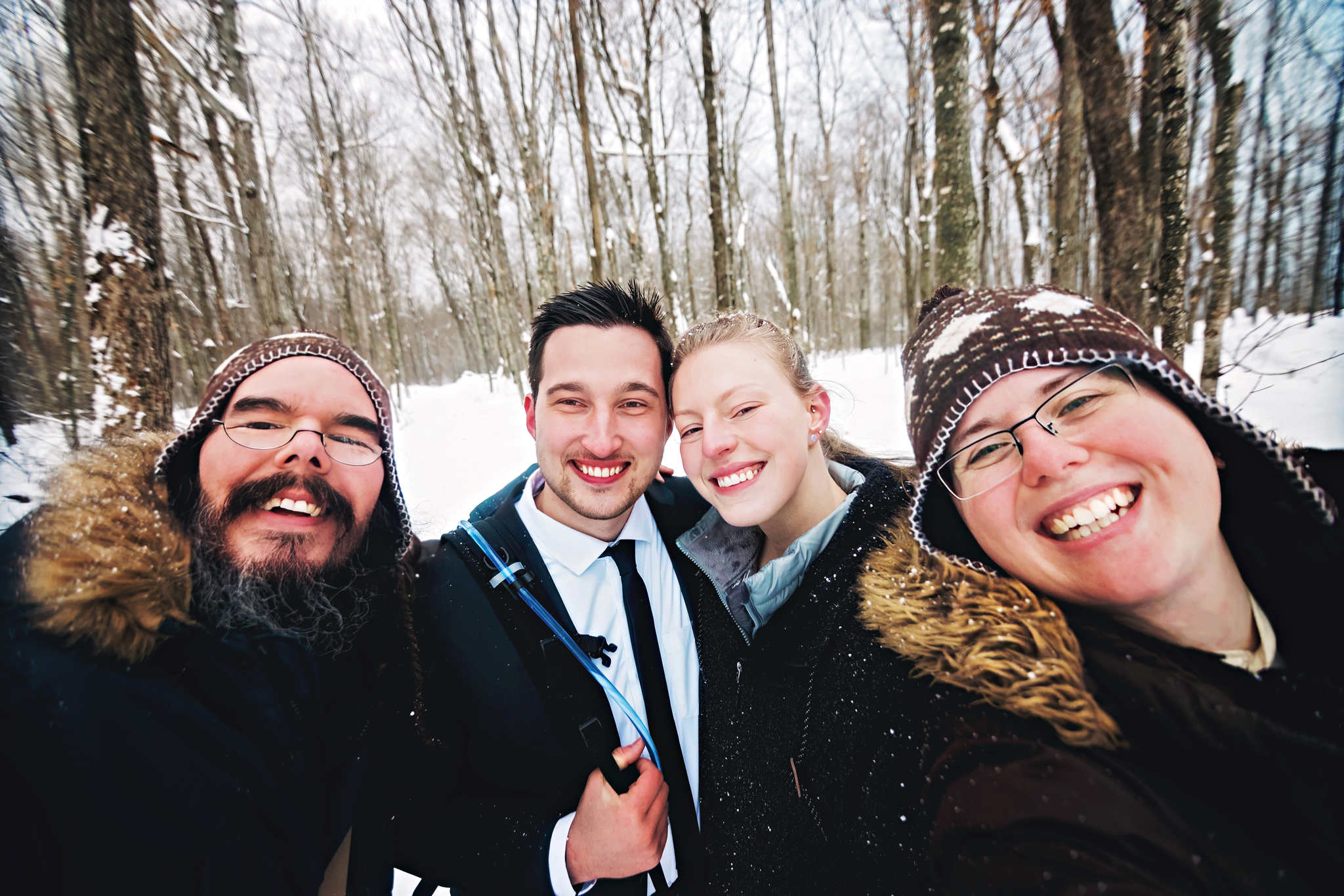 Jess and Jeff of Framed by Nature Photography would love to be your Northern Michigan Adventure Elopement Photographers